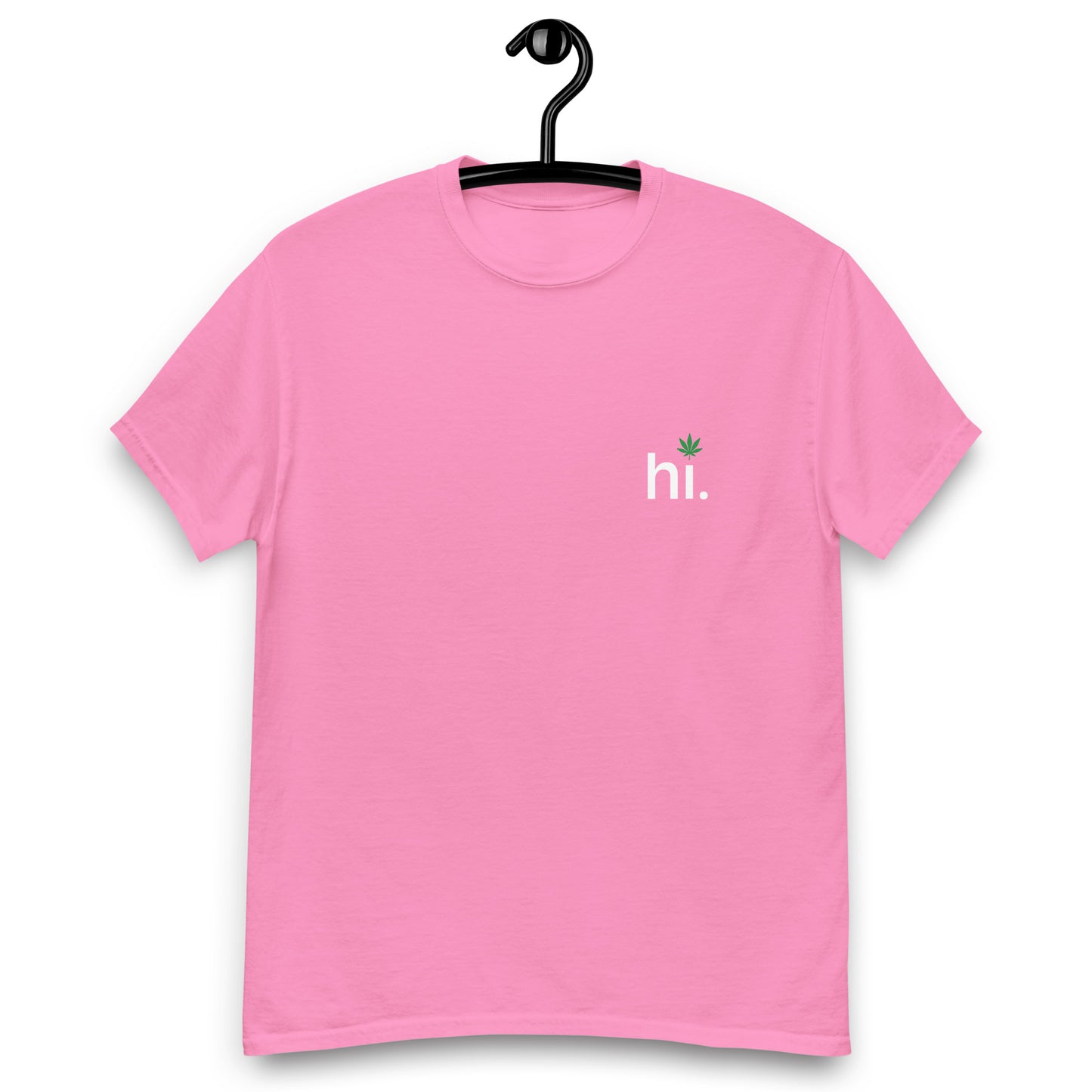 "hi" Unisex classic tee