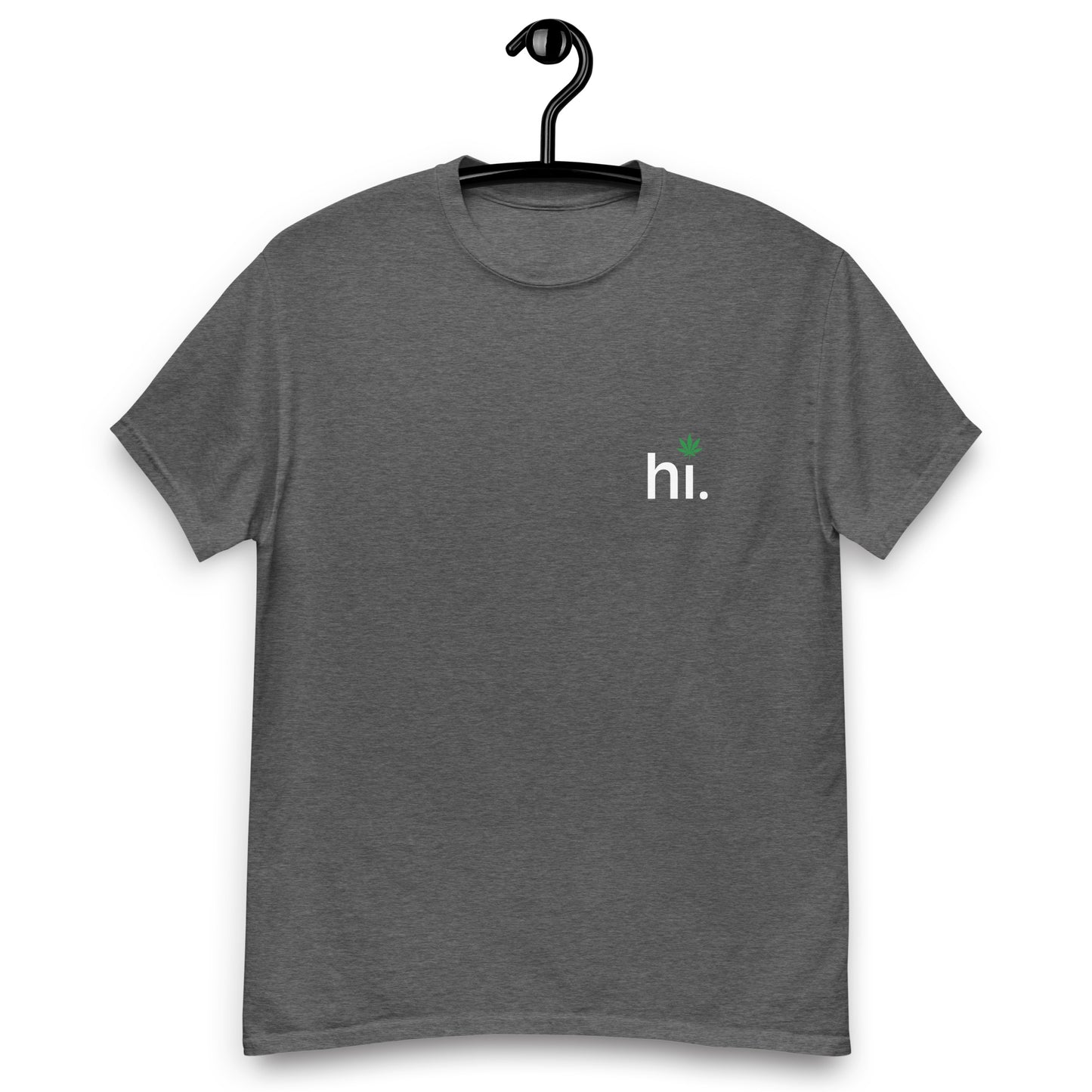 "hi" Unisex classic tee