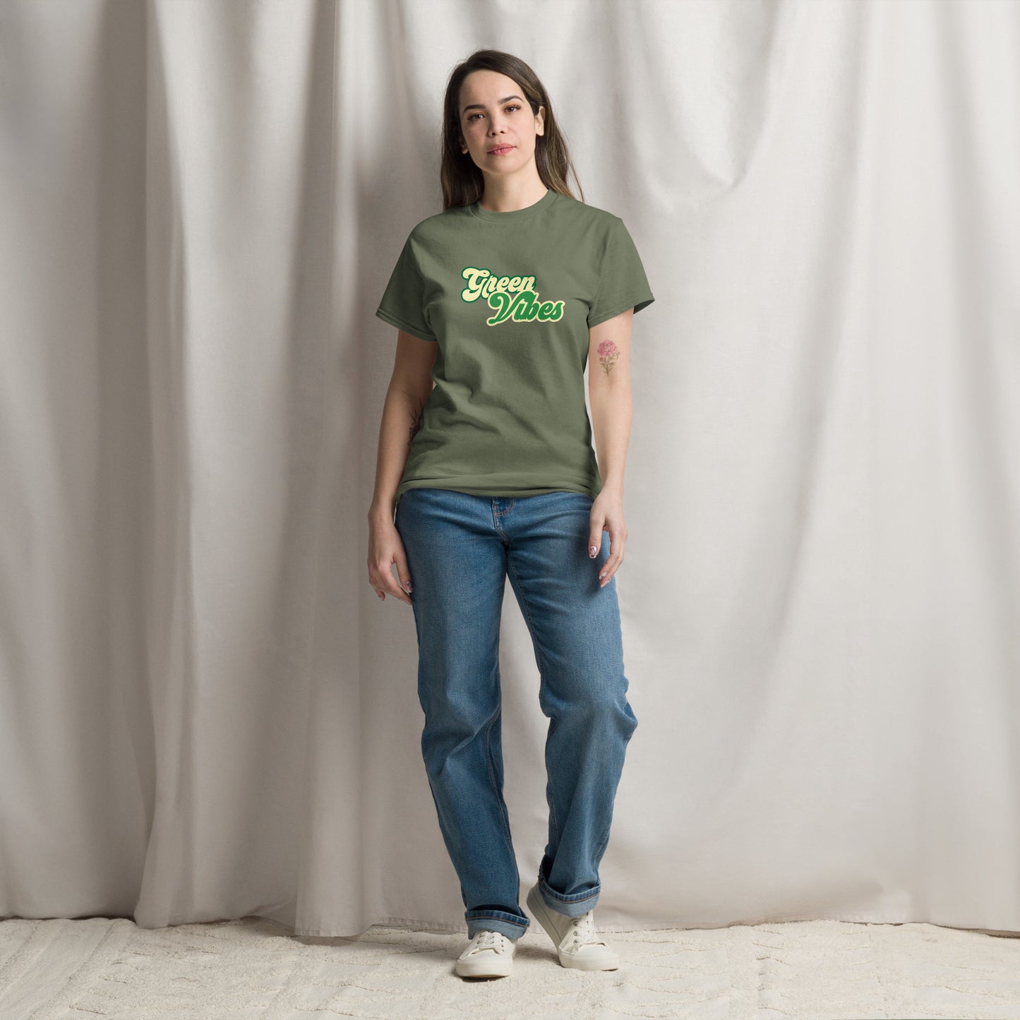 "Green Vibes" Unisex classic tee