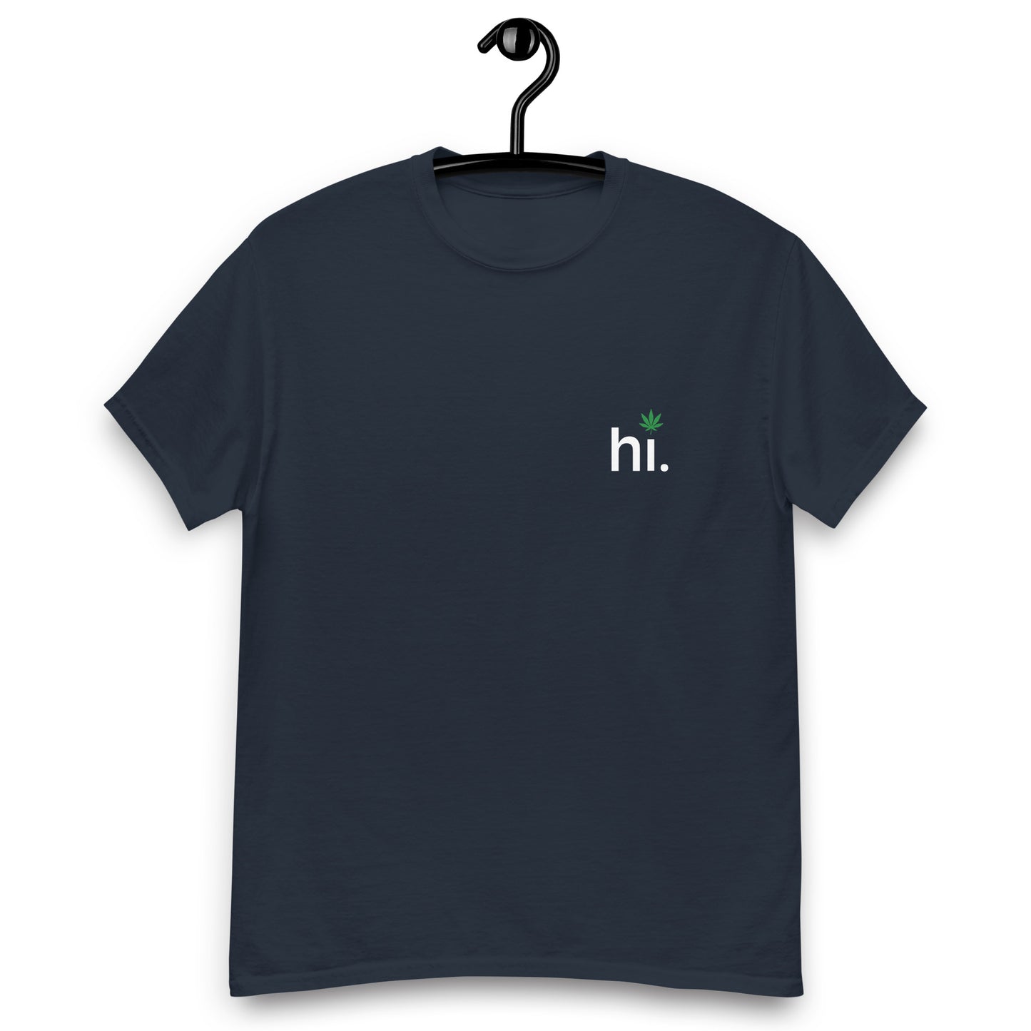 "hi" Unisex classic tee